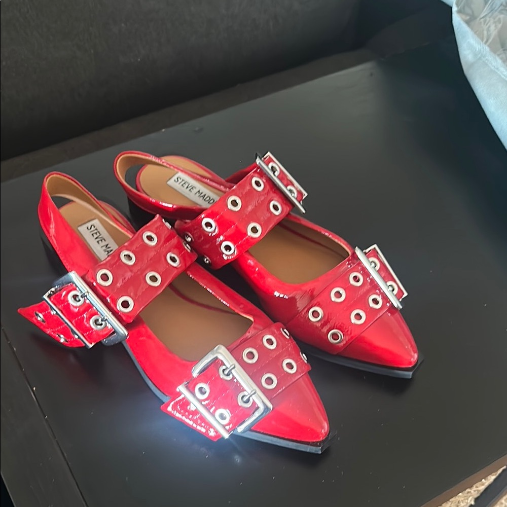 Steve Madden Graya Red Patent